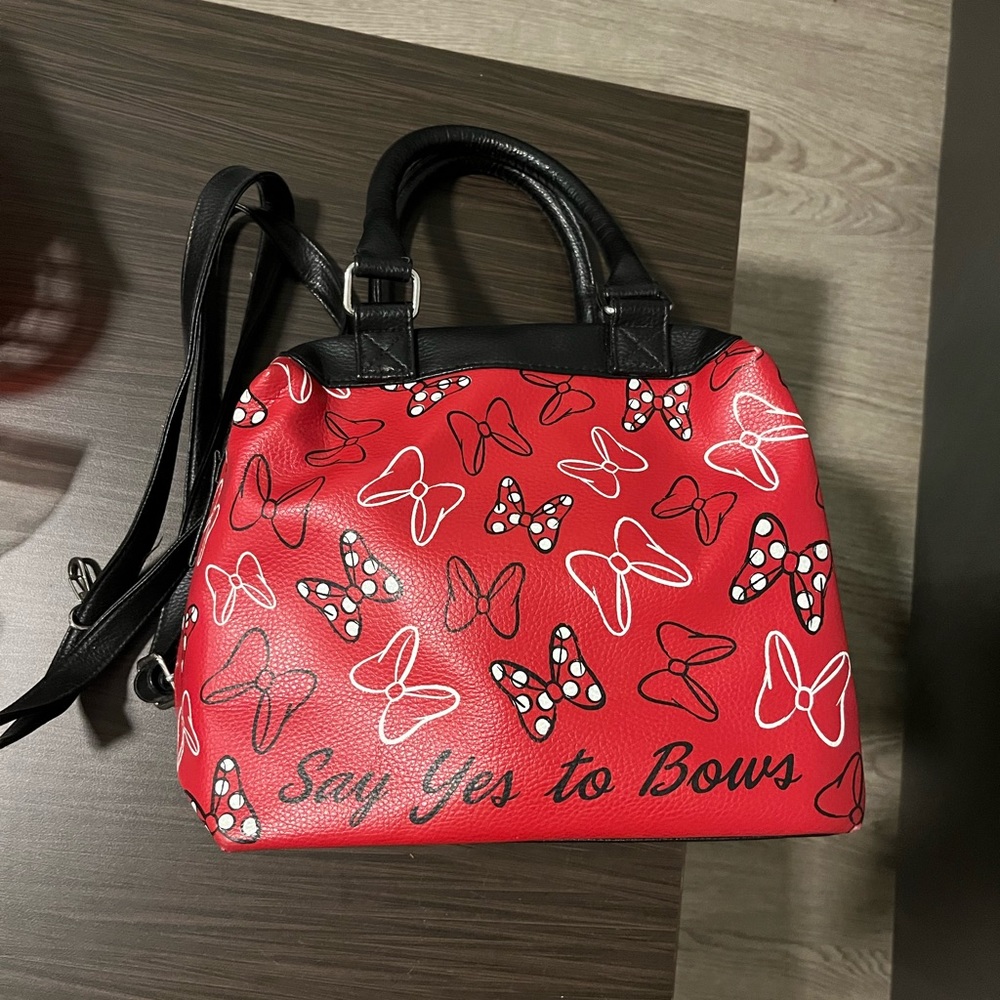 Disney Parks - Minnie Mouse bow bag Say Yes To Bows